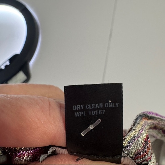 Aqua Strapless Multicolor Textured Knit Dress | Size M | Made in USA - Picture 10 of 10